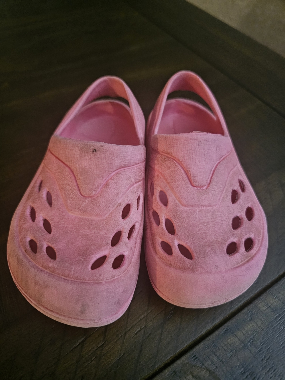 Kids Pink Slip-On Water Shoes with Ventilation